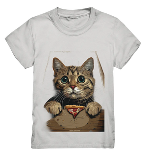 Pizza Cat - Niedlich & Humorvoll - Kids Premium Shirt Bright Lights Arts