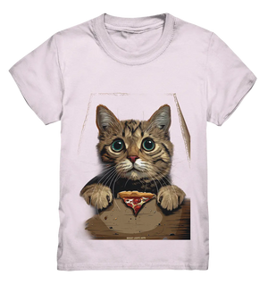 Pizza Cat - Niedlich & Humorvoll - Kids Premium Shirt Bright Lights Arts