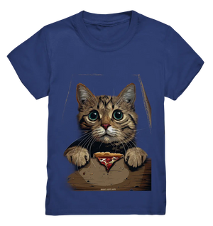 Pizza Cat - Niedlich & Humorvoll - Kids Premium Shirt Bright Lights Arts