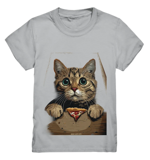 Pizza Cat - Niedlich & Humorvoll - Kids Premium Shirt Bright Lights Arts