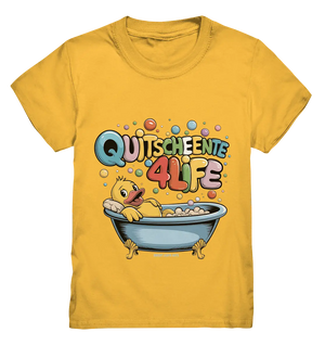 Quietscheente 4Life – Spaß, Farben und Badefreude - Kids Premium Shirt Bright Lights Arts