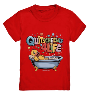 Quietscheente 4Life – Spaß, Farben und Badefreude - Kids Premium Shirt Bright Lights Arts