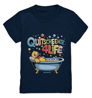 Quietscheente 4Life – Spaß, Farben und Badefreude - Kids Premium Shirt Bright Lights Arts