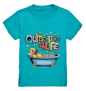 Quietscheente 4Life – Spaß, Farben und Badefreude - Kids Premium Shirt Bright Lights Arts