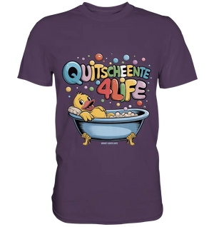 Quietscheente 4Life – Spaß, Farben und Badefreude - Premium Shirt Bright Lights Arts