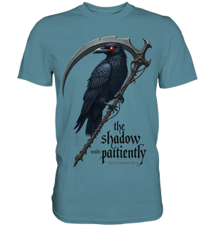 Raven Scythe - Premium Shirt Bright Lights Arts