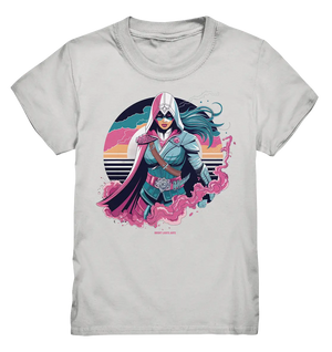 Retro-Future Hero - Kids Premium Shirt Bright Lights Arts