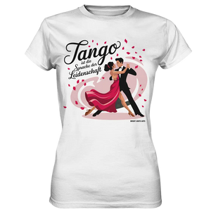 Romantik in Bewegung – Tango-Paar im leidenschaftlichen Tanz - Ladies Premium Shirt Bright Lights Arts