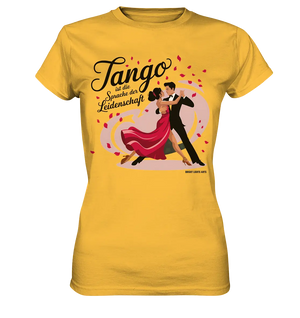 Romantik in Bewegung – Tango-Paar im leidenschaftlichen Tanz - Ladies Premium Shirt Bright Lights Arts