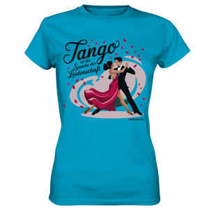Romantik in Bewegung – Tango-Paar im leidenschaftlichen Tanz - Ladies Premium Shirt Bright Lights Arts