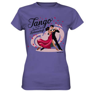 Romantik in Bewegung – Tango-Paar im leidenschaftlichen Tanz - Ladies Premium Shirt Bright Lights Arts