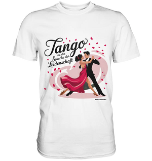 Romantik in Bewegung – Tango-Paar im leidenschaftlichen Tanz - Premium Shirt Bright Lights Arts