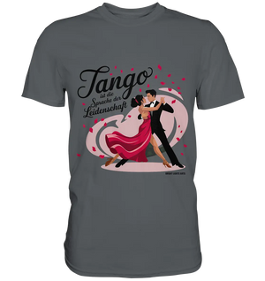 Romantik in Bewegung – Tango-Paar im leidenschaftlichen Tanz - Premium Shirt Bright Lights Arts