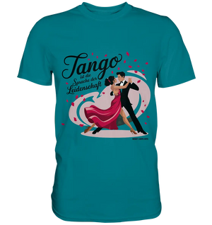 Romantik in Bewegung – Tango-Paar im leidenschaftlichen Tanz - Premium Shirt Bright Lights Arts