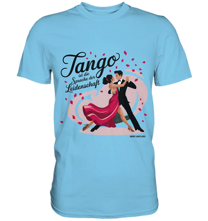 Romantik in Bewegung – Tango-Paar im leidenschaftlichen Tanz - Premium Shirt Bright Lights Arts