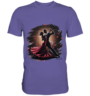 Romantischer Tanz im Rosenrausch - Premium Shirt Bright Lights Arts