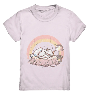Schlafendes Kätzchen – Traumhafte Ruhe - Kids Premium Shirt Bright Lights Arts
