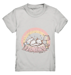 Schlafendes Kätzchen – Traumhafte Ruhe - Kids Premium Shirt Bright Lights Arts
