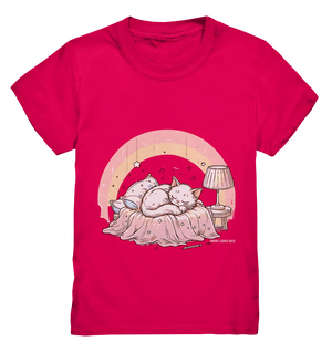 Schlafendes Kätzchen – Traumhafte Ruhe - Kids Premium Shirt Bright Lights Arts