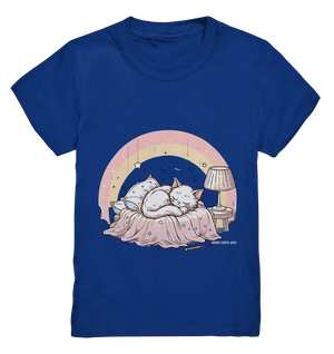 Schlafendes Kätzchen – Traumhafte Ruhe - Kids Premium Shirt Bright Lights Arts