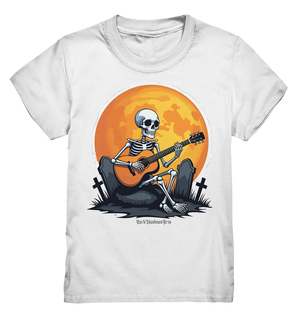 Skeleton Serenade - Kids Premium Shirt Bright Lights Arts