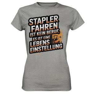 Stapler fahren – Mehr als ein Beruf, eine Lebenseinstellung! - Ladies Premium Shirt Bright Lights Arts