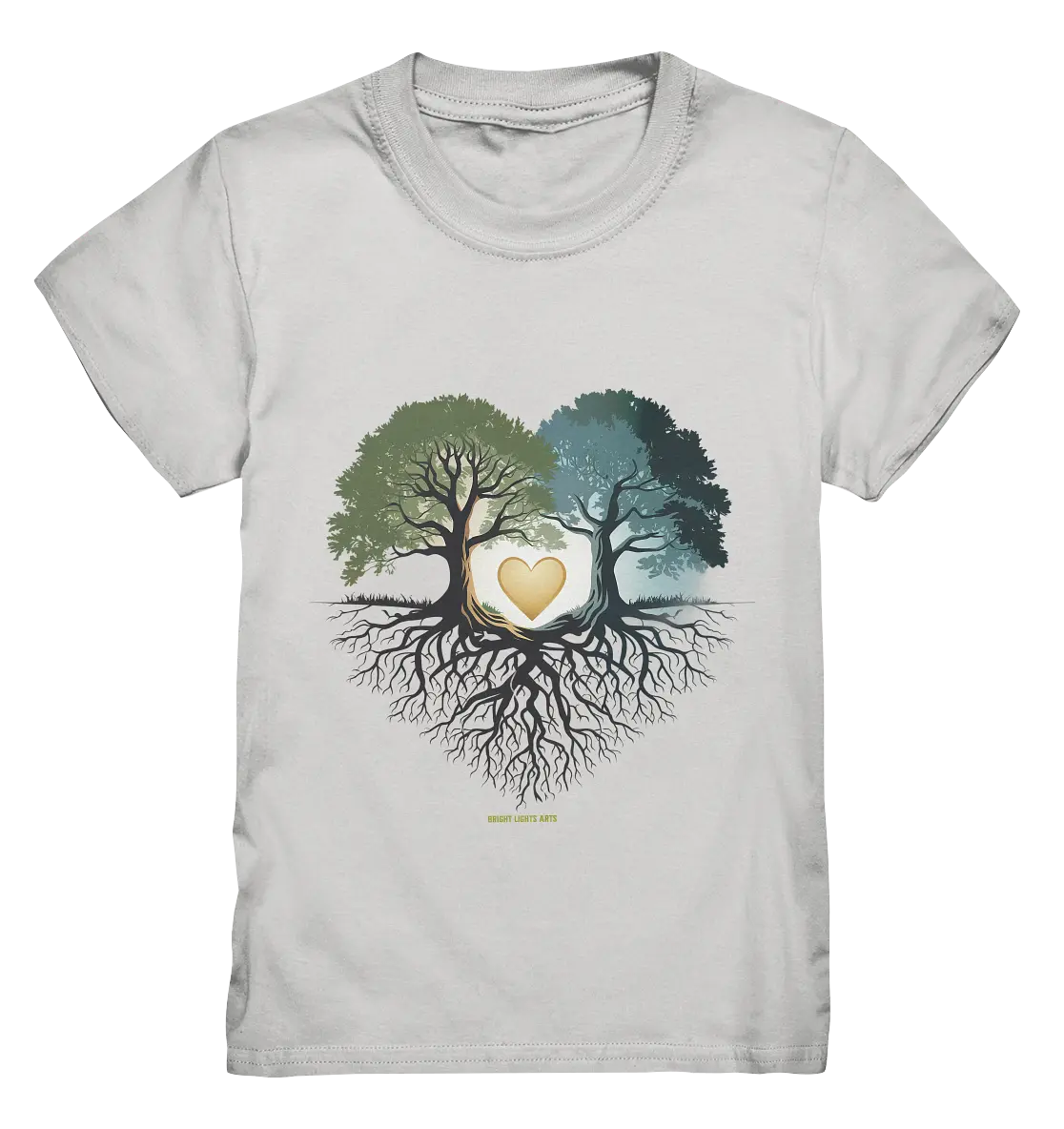 Starke Verbindung: Verwurzelte Liebe und Einheit - Kids Premium Shirt Bright Lights Arts