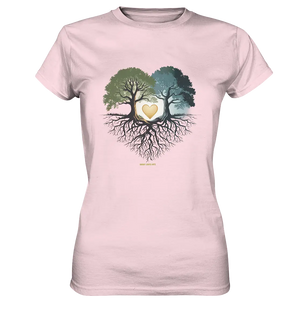 Starke Verbindung: Verwurzelte Liebe und Einheit - Ladies Premium Shirt Bright Lights Arts