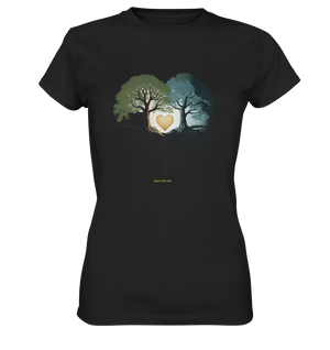 Starke Verbindung: Verwurzelte Liebe und Einheit - Ladies Premium Shirt Bright Lights Arts