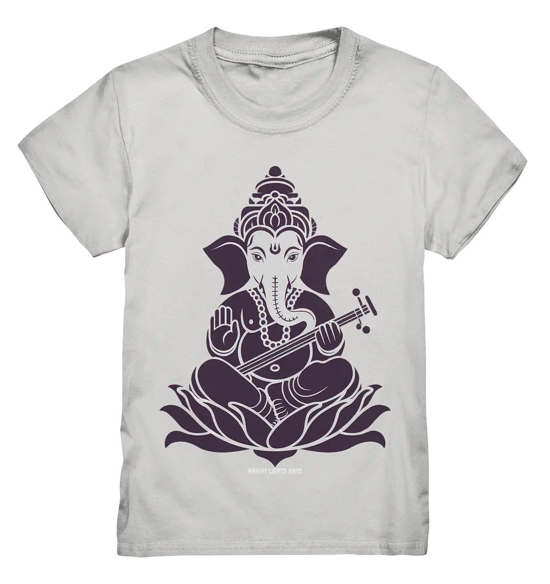 Stilisierte Ganesha-Meditation – Göttliche Harmonie - Kids Premium Shirt Bright Lights Arts
