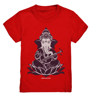 Stilisierte Ganesha-Meditation – Göttliche Harmonie - Kids Premium Shirt Bright Lights Arts