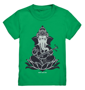 Stilisierte Ganesha-Meditation – Göttliche Harmonie - Kids Premium Shirt Bright Lights Arts
