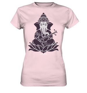 Stilisierte Ganesha-Meditation – Göttliche Harmonie - Ladies Premium Shirt Bright Lights Arts