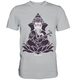 Stilisierte Ganesha-Meditation – Göttliche Harmonie - Premium Shirt Bright Lights Arts