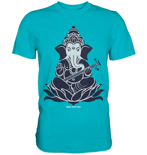 Stilisierte Ganesha-Meditation – Göttliche Harmonie - Premium Shirt Bright Lights Arts