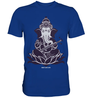 Stilisierte Ganesha-Meditation – Göttliche Harmonie - Premium Shirt Bright Lights Arts
