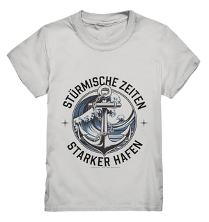 Stürmische Zeiten - Starker Hafen - Kids Premium Shirt Bright Lights Arts