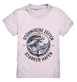 Stürmische Zeiten - Starker Hafen - Kids Premium Shirt Bright Lights Arts