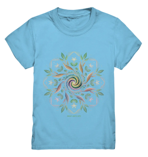 Terra Lumina – Leuchtendes Mandala aus Erde, Licht & Leben - Kids Premium Shirt Bright Lights Arts