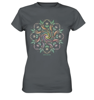 Terra Lumina – Leuchtendes Mandala aus Erde, Licht & Leben - Ladies Premium Shirt Bright Lights Arts