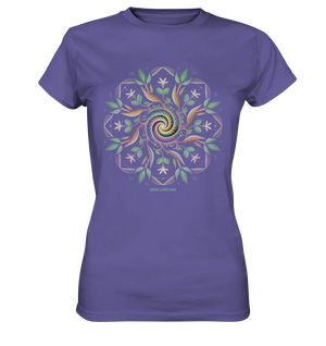 Terra Lumina – Leuchtendes Mandala aus Erde, Licht & Leben - Ladies Premium Shirt Bright Lights Arts