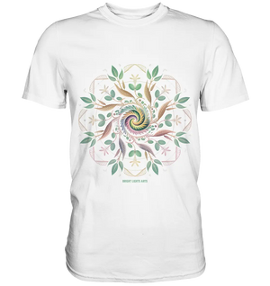 Terra Lumina – Leuchtendes Mandala aus Erde, Licht & Leben - Premium Shirt Bright Lights Arts