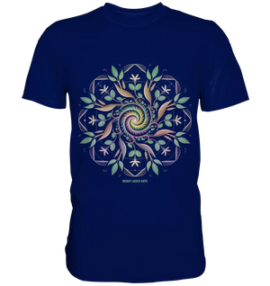 Terra Lumina – Leuchtendes Mandala aus Erde, Licht & Leben - Premium Shirt Bright Lights Arts