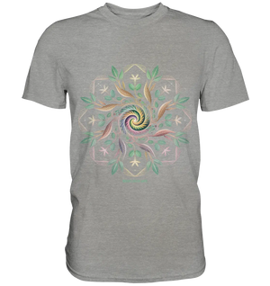 Terra Lumina – Leuchtendes Mandala aus Erde, Licht & Leben - Premium Shirt Bright Lights Arts