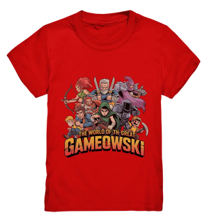 The Great Gameowski – Comic - Gaming - Abenteuer in epischer Farbwelt - Kids Premium Shirt - Bright Lights Arts