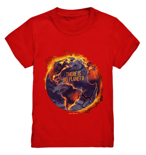 There is no planet B - Kids Premium Shirt Bright Lights Arts