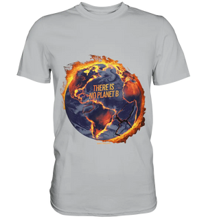 There is no planet B - Premium Shirt Bright Lights Arts