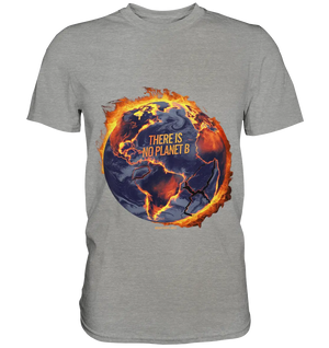 There is no planet B - Premium Shirt Bright Lights Arts