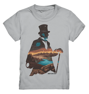 Time Traveler im Zylinderhut - Kids Premium Shirt Bright Lights Arts