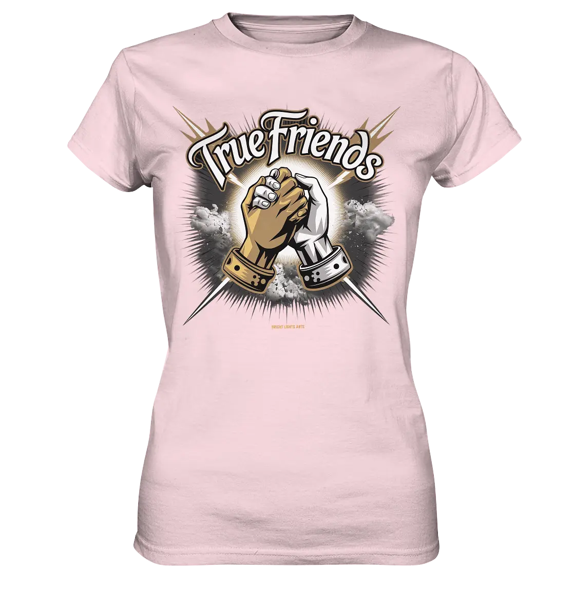True Friends: Die wahre Bedeutung von Freundschaft - Ladies Premium Shirt Bright Lights Arts